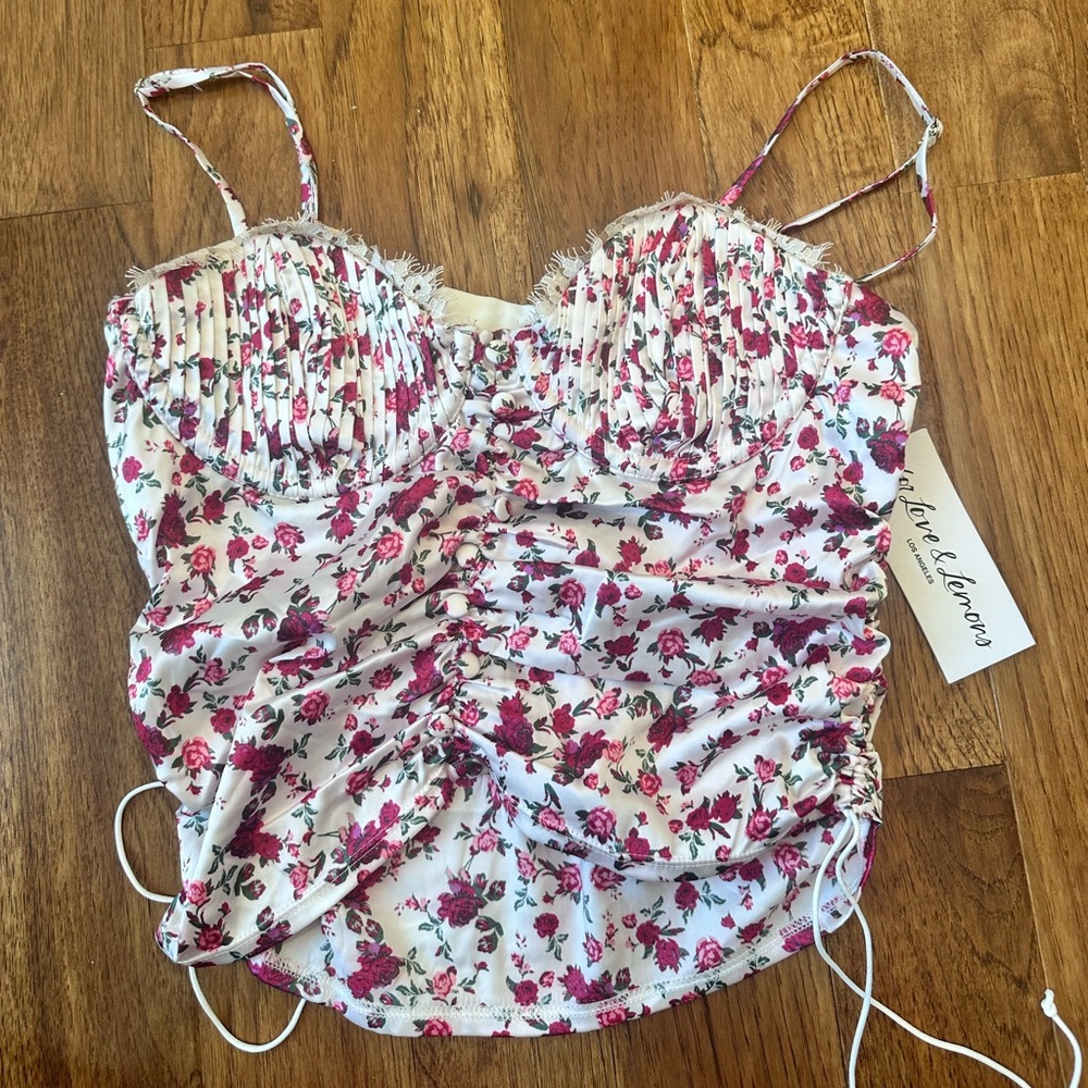 Victoria Secret for love and lemons bustier top